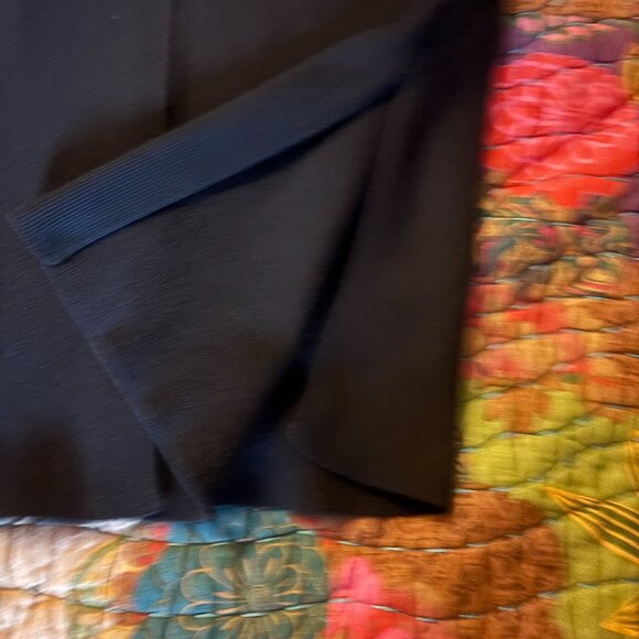 Long Black United Knitwear Cardigan Sweater size Small - Picture 4 of 7